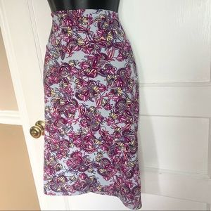 LuLaRoe Floral Pencil Skirt